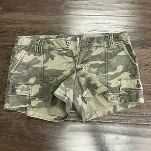 y2k Camo Shorts